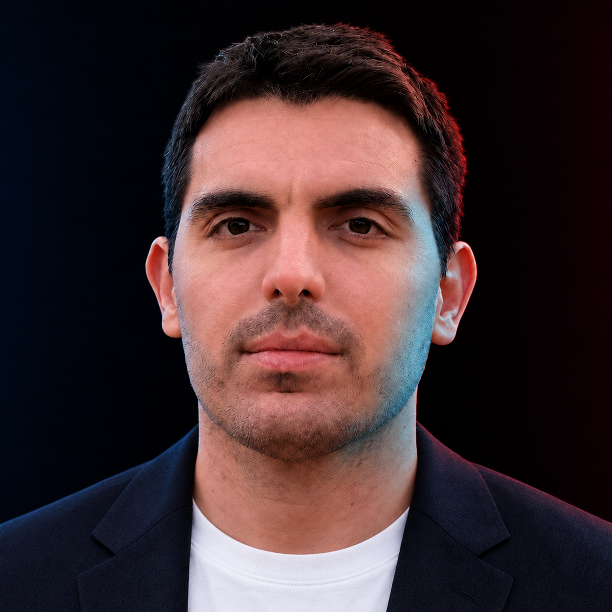Portrait of Jorge Ramírez Carrasco.